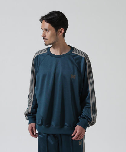 Needles/ニードルズ Track Crew Neck Shirt - Poly Smooth 上衣