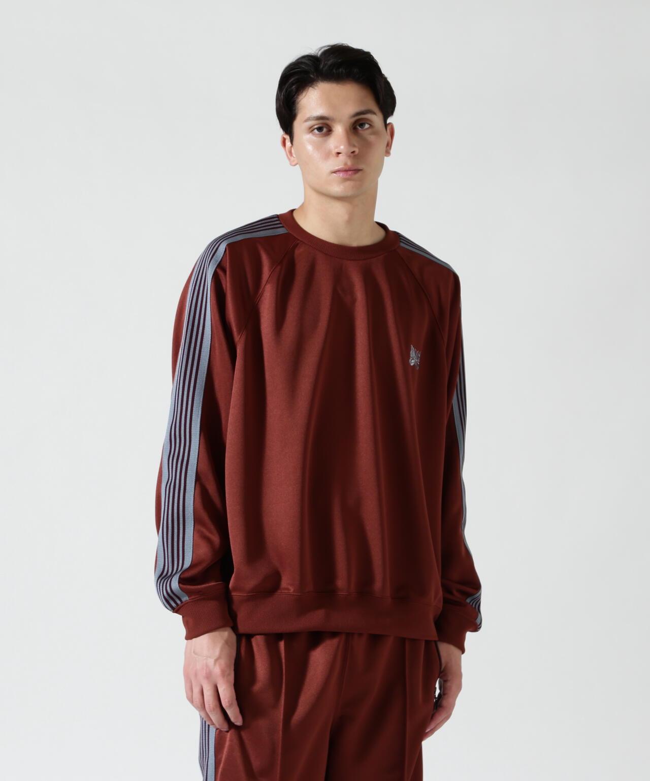Needles/ニードルズ Track Crew Neck Shirt - Poly Smooth 上衣