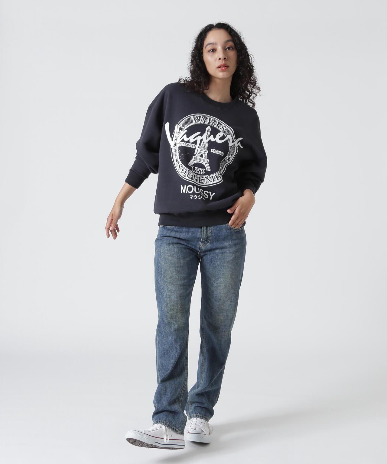 VAQUERA×MOUSSY VQ OVERSIZED SWEATSHIRT
