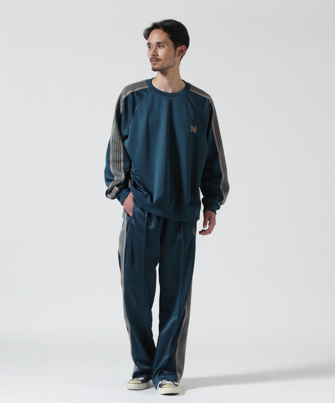 Needles/ニードルズ Track Crew Neck Shirt - Poly Smooth 上衣