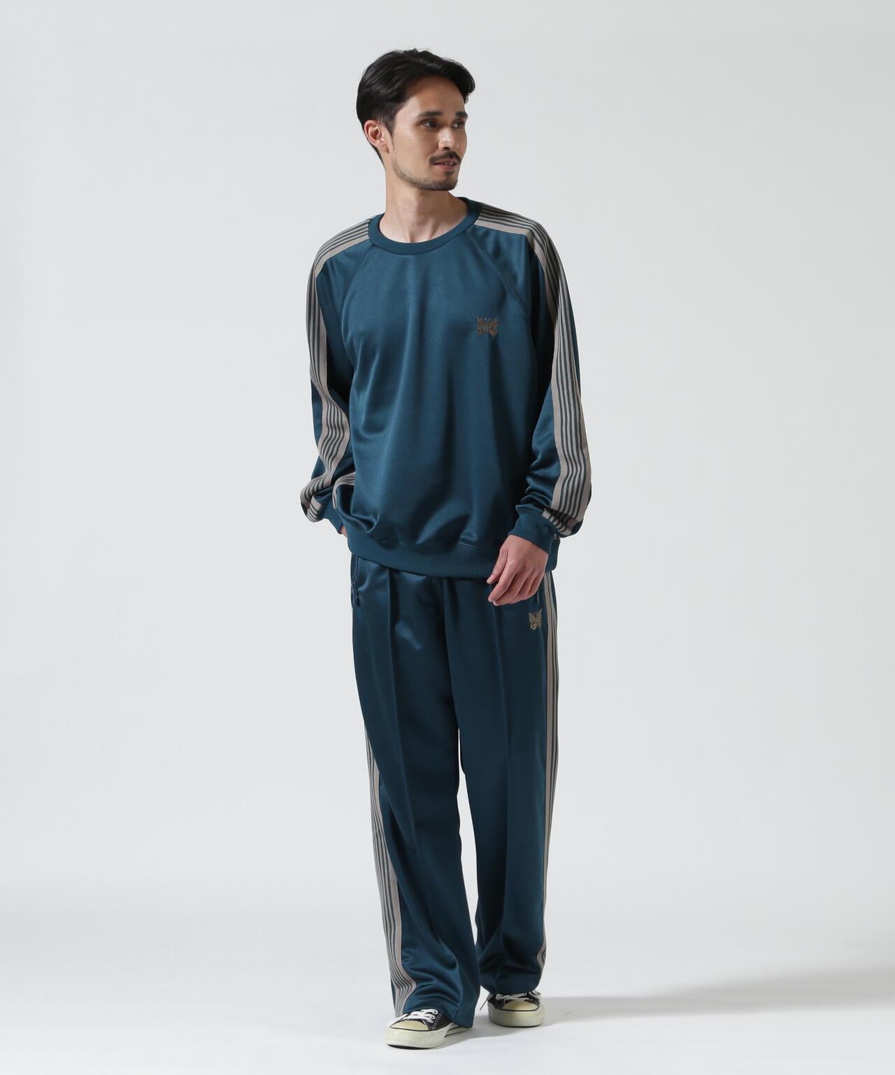 Needles/ニードルズ Track Crew Neck Shirt - Poly Smooth 上衣