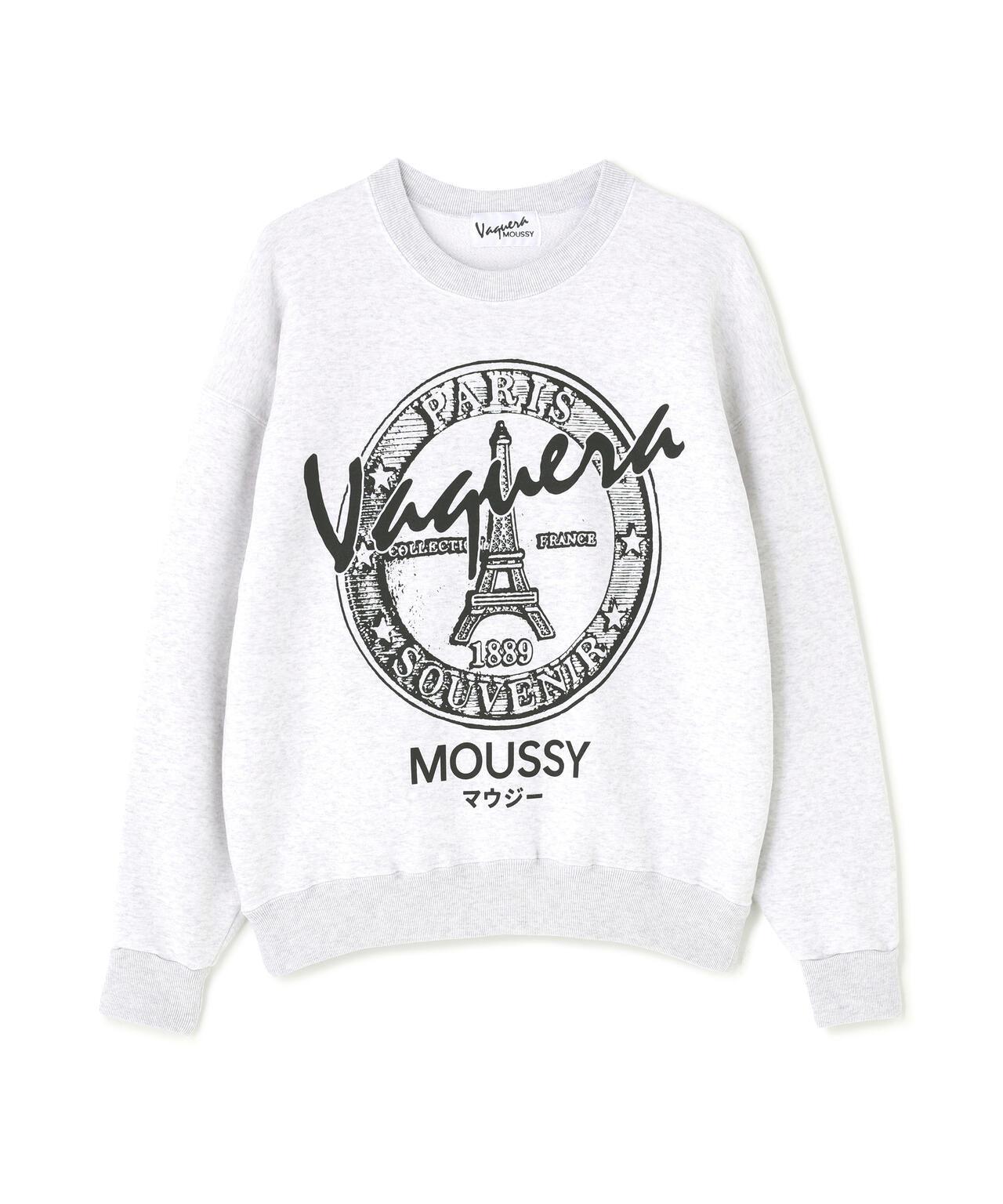VAQUERA×MOUSSY VQ OVERSIZED SWEATSHIRT