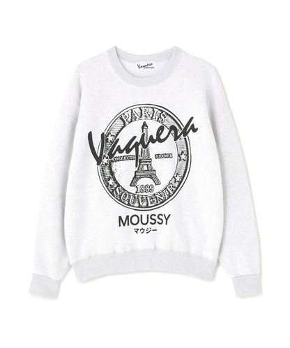 VAQUERA×MOUSSY VQ OVERSIZED SWEATSHIRT