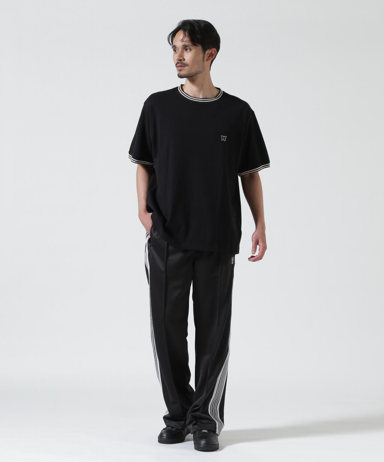 Needles 珠地棉撞色羅紋 Ringer Tee T恤