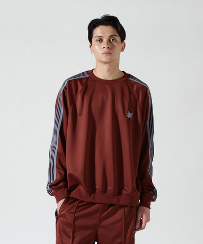 Needles/ニードルズ Track Crew Neck Shirt - Poly Smooth 上衣