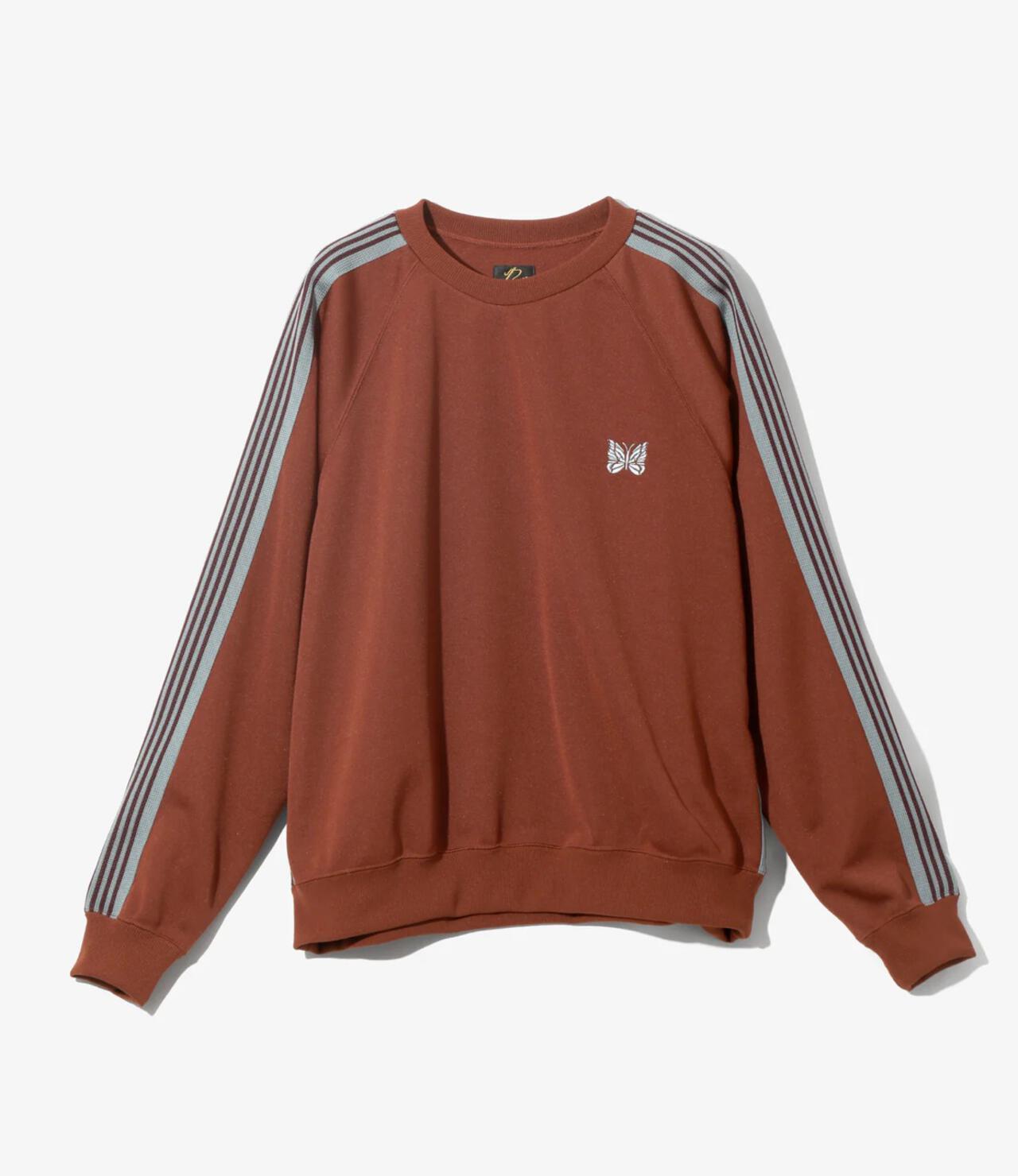 Needles/ニードルズ Track Crew Neck Shirt - Poly Smooth 上衣