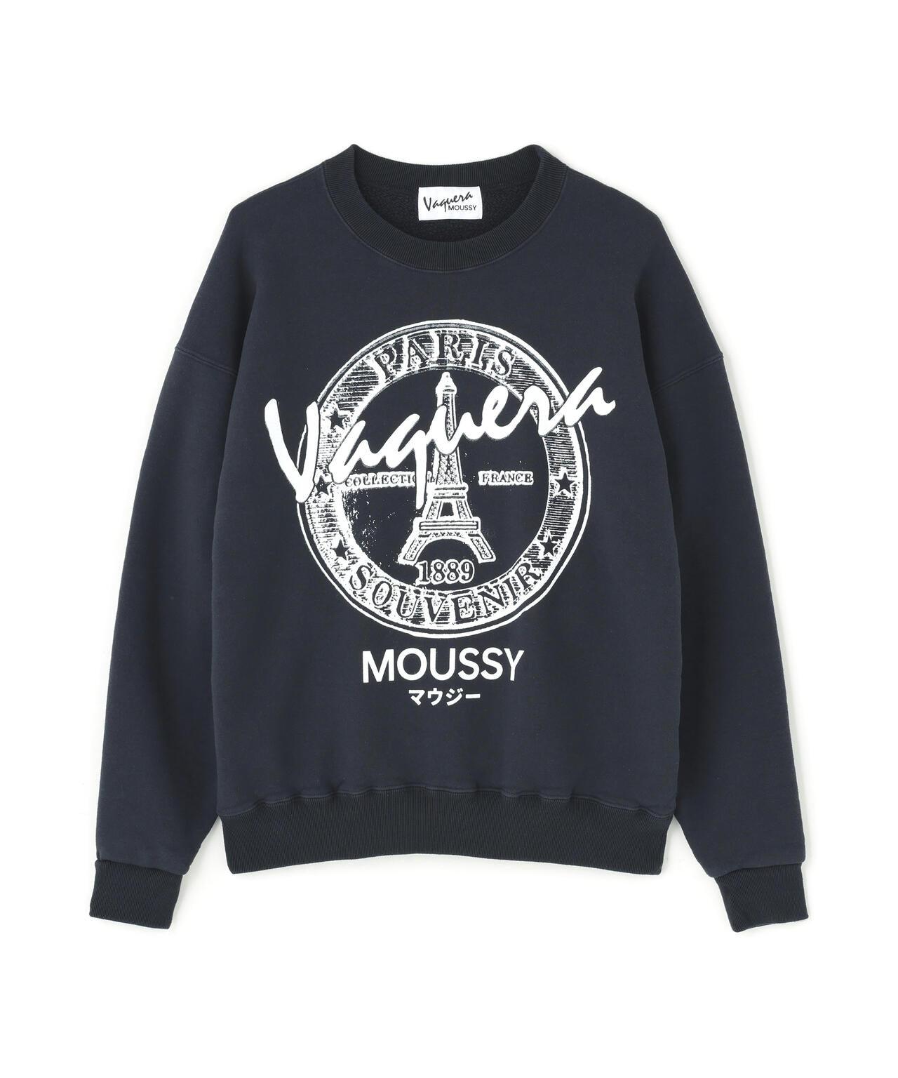 VAQUERA×MOUSSY VQ OVERSIZED SWEATSHIRT