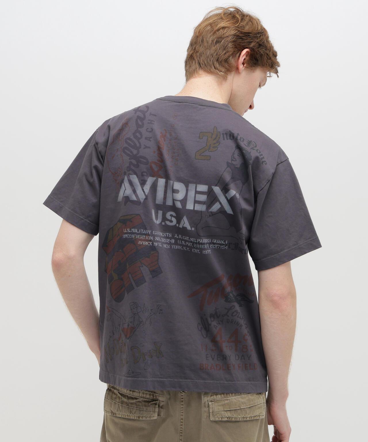 ARCHIVE PRINT T-SHIRT T恤