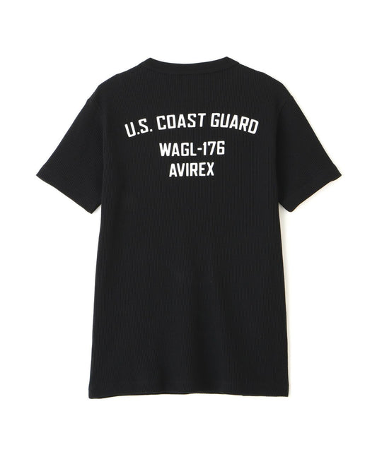 迷你華夫格面料 MINI WAFFLE T-SHIRT “U.S.COAST GUARD” 短袖T恤