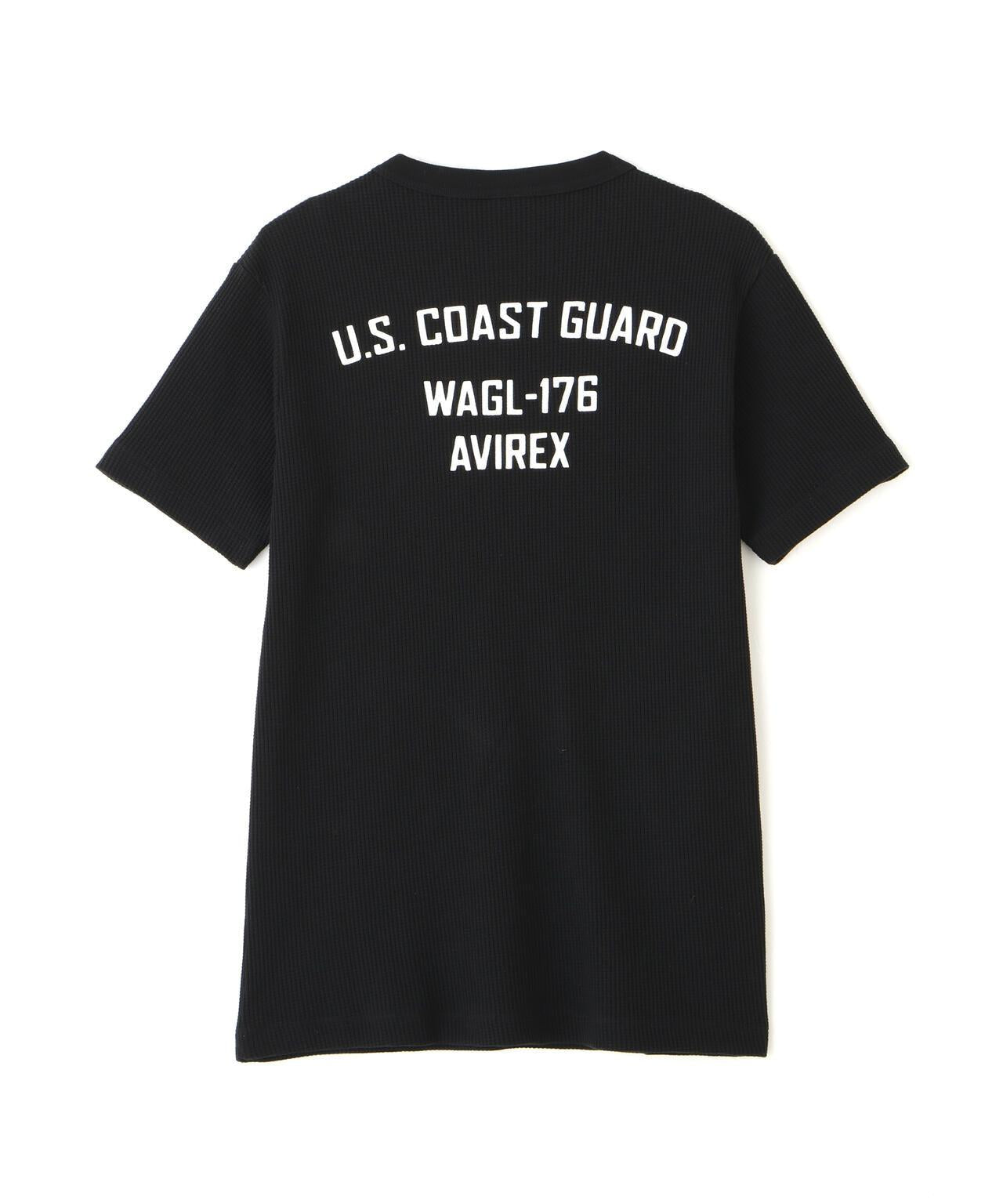 迷你華夫格面料 MINI WAFFLE T-SHIRT “U.S.COAST GUARD” 短袖T恤