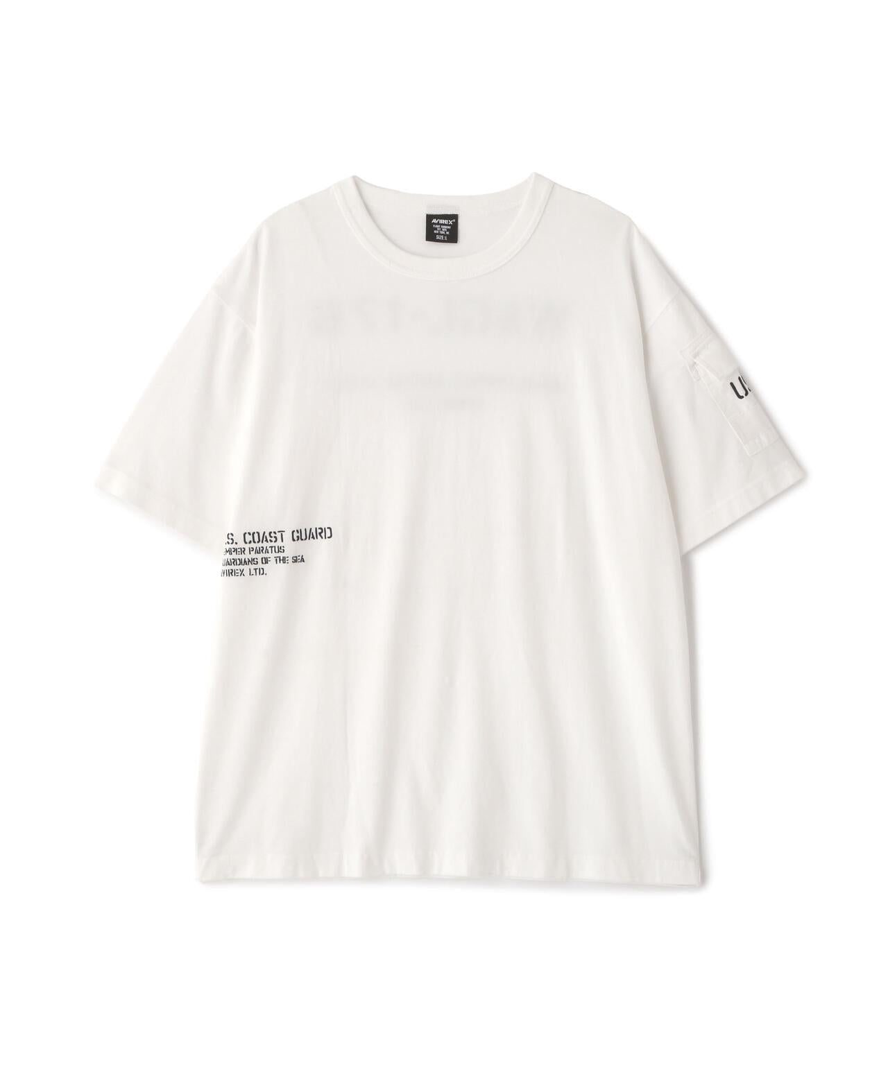 FADED S/S MIL. PKT T-SHIRT 短袖T恤