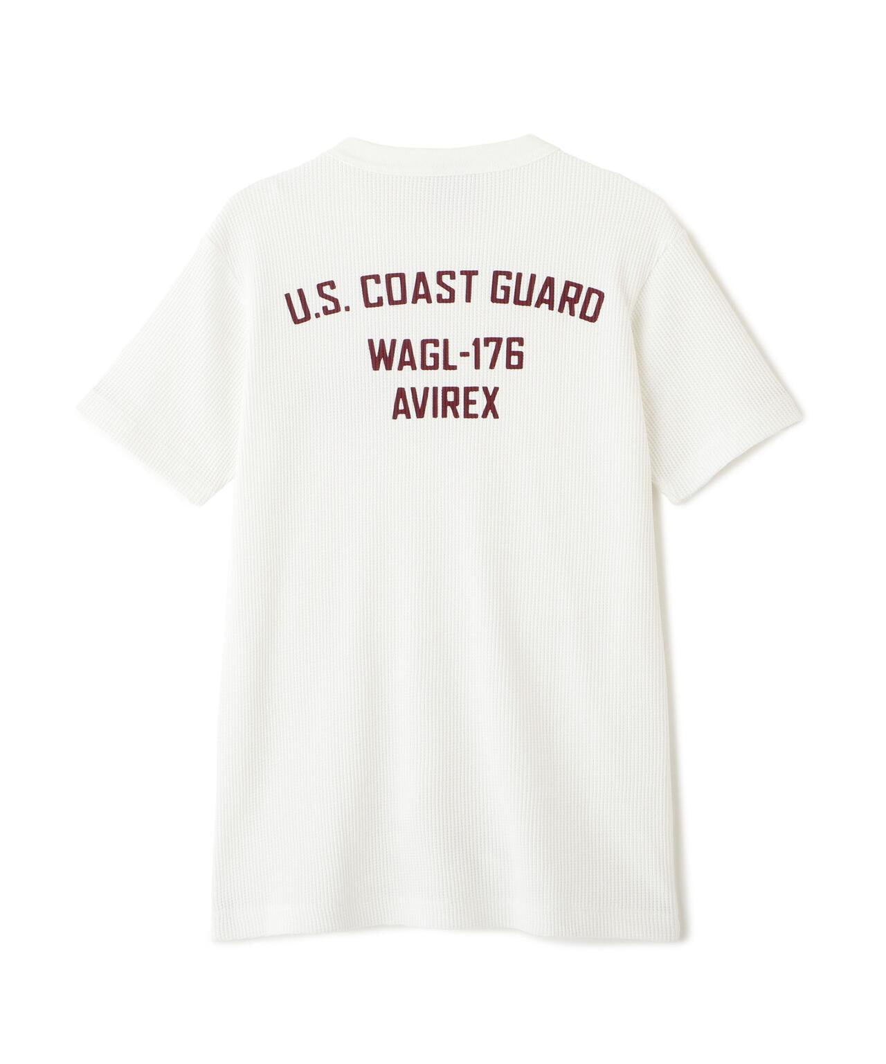 迷你華夫格面料 MINI WAFFLE T-SHIRT “U.S.COAST GUARD” 短袖T恤