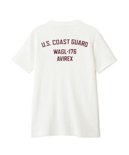 迷你華夫格面料 MINI WAFFLE T-SHIRT “U.S.COAST GUARD” 短袖T恤