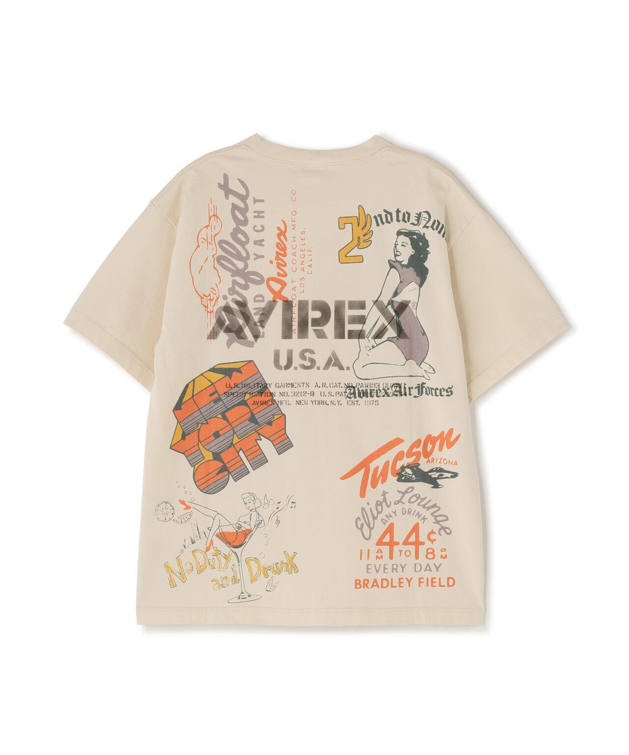ARCHIVE PRINT T-SHIRT T恤