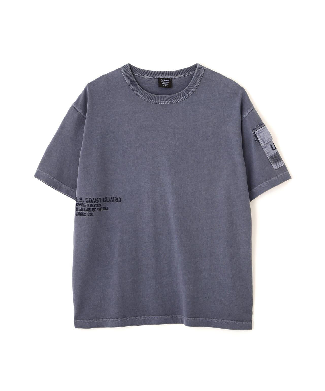 FADED S/S MIL. PKT T-SHIRT 短袖T恤