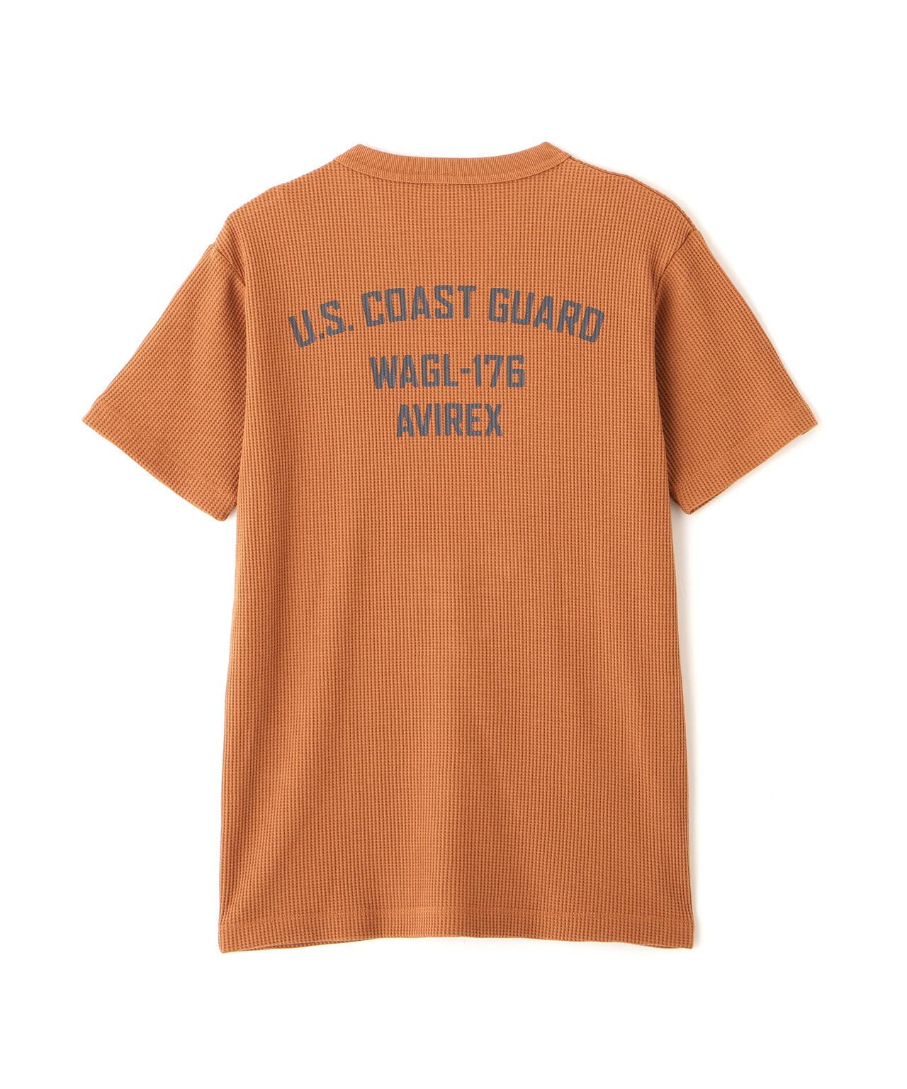 迷你華夫格面料 MINI WAFFLE T-SHIRT “U.S.COAST GUARD” 短袖T恤