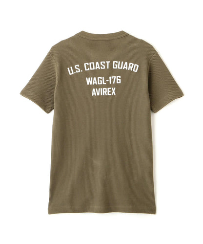 迷你華夫格面料 MINI WAFFLE T-SHIRT “U.S.COAST GUARD” 短袖T恤