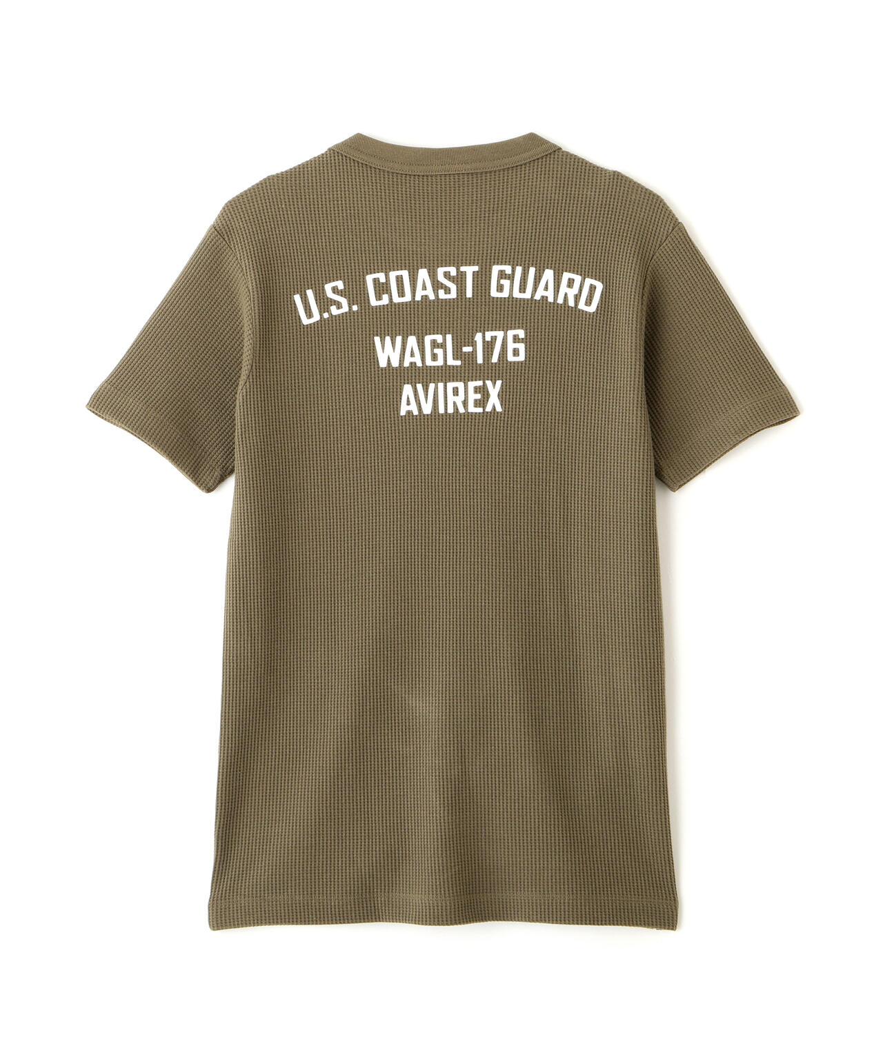 迷你華夫格面料 MINI WAFFLE T-SHIRT “U.S.COAST GUARD” 短袖T恤
