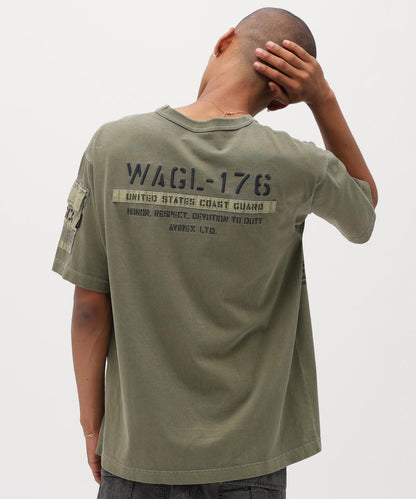 FADED S/S MIL. PKT T-SHIRT 短袖T恤