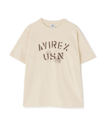 AVIREX USN T-SHIRT T恤