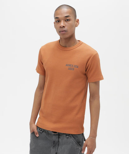 迷你華夫格面料 MINI WAFFLE T-SHIRT “U.S.COAST GUARD” 短袖T恤