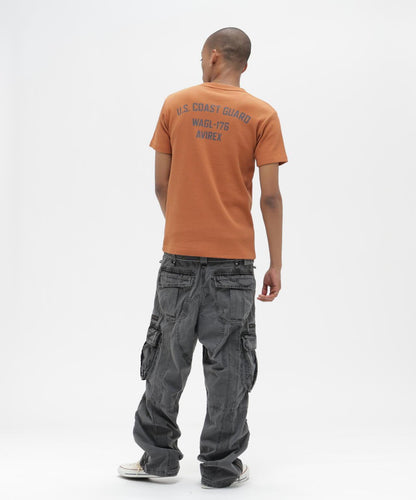 迷你華夫格面料 MINI WAFFLE T-SHIRT “U.S.COAST GUARD” 短袖T恤