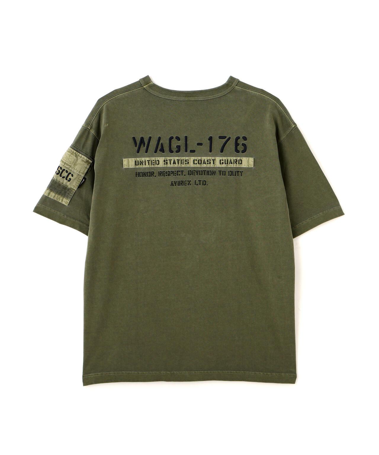 FADED S/S MIL. PKT T-SHIRT 短袖T恤