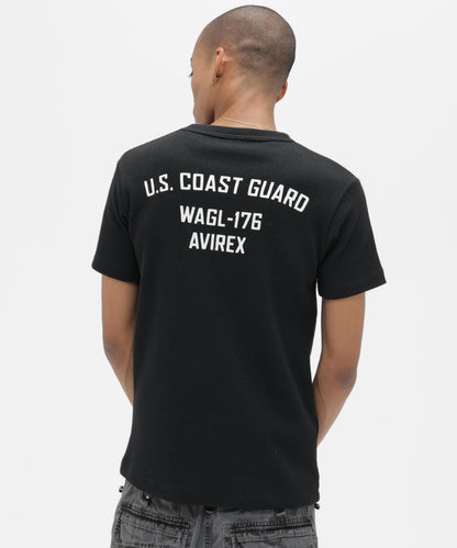 迷你華夫格面料 MINI WAFFLE T-SHIRT “U.S.COAST GUARD” 短袖T恤