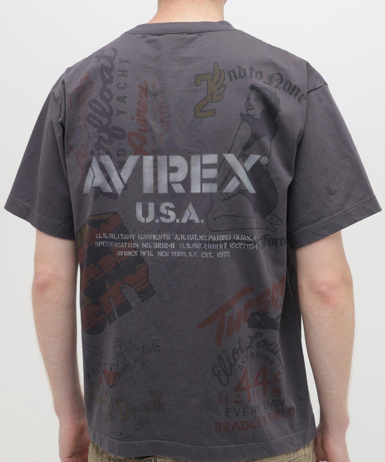 ARCHIVE PRINT T-SHIRT T恤