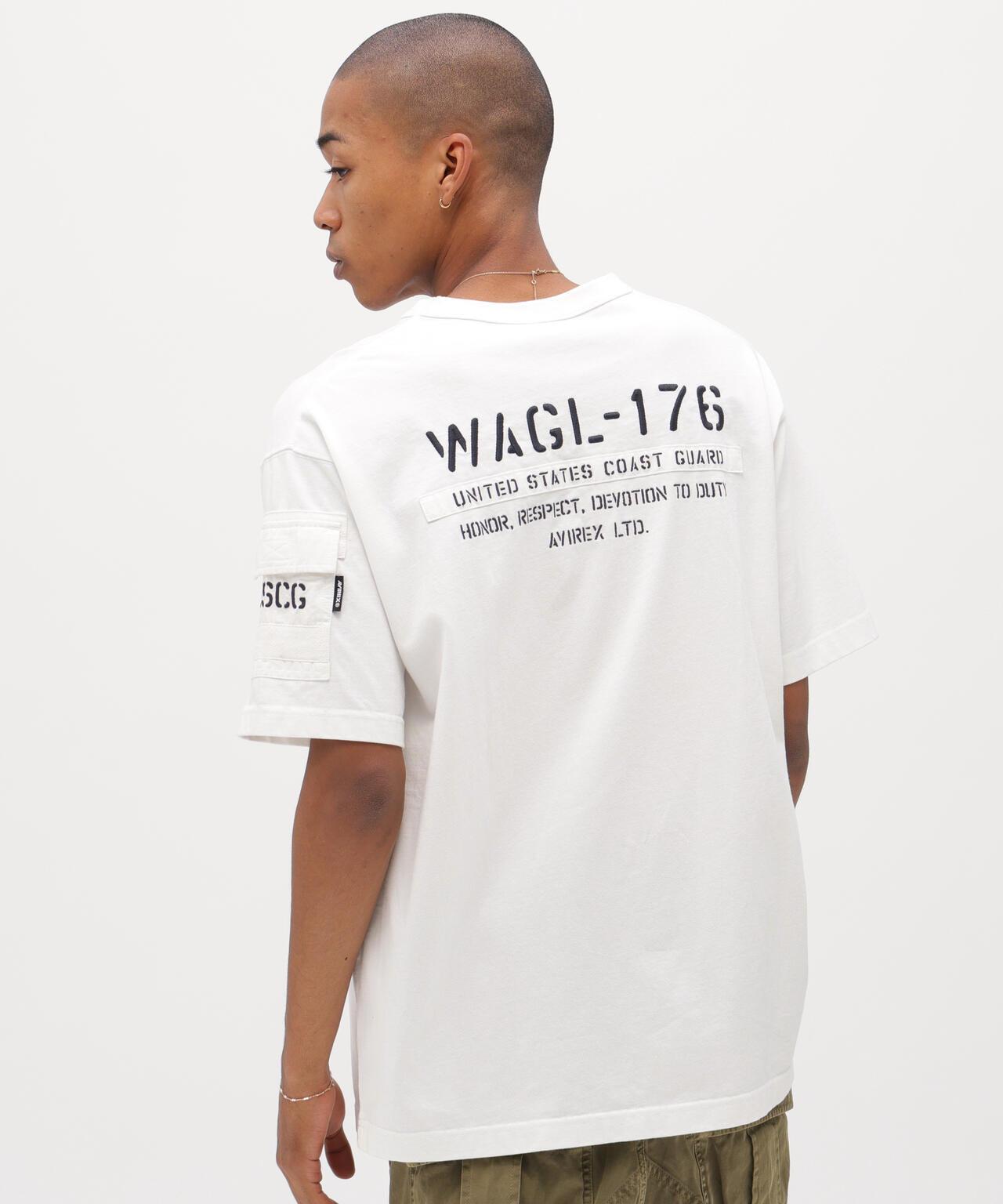 FADED S/S MIL. PKT T-SHIRT 短袖T恤