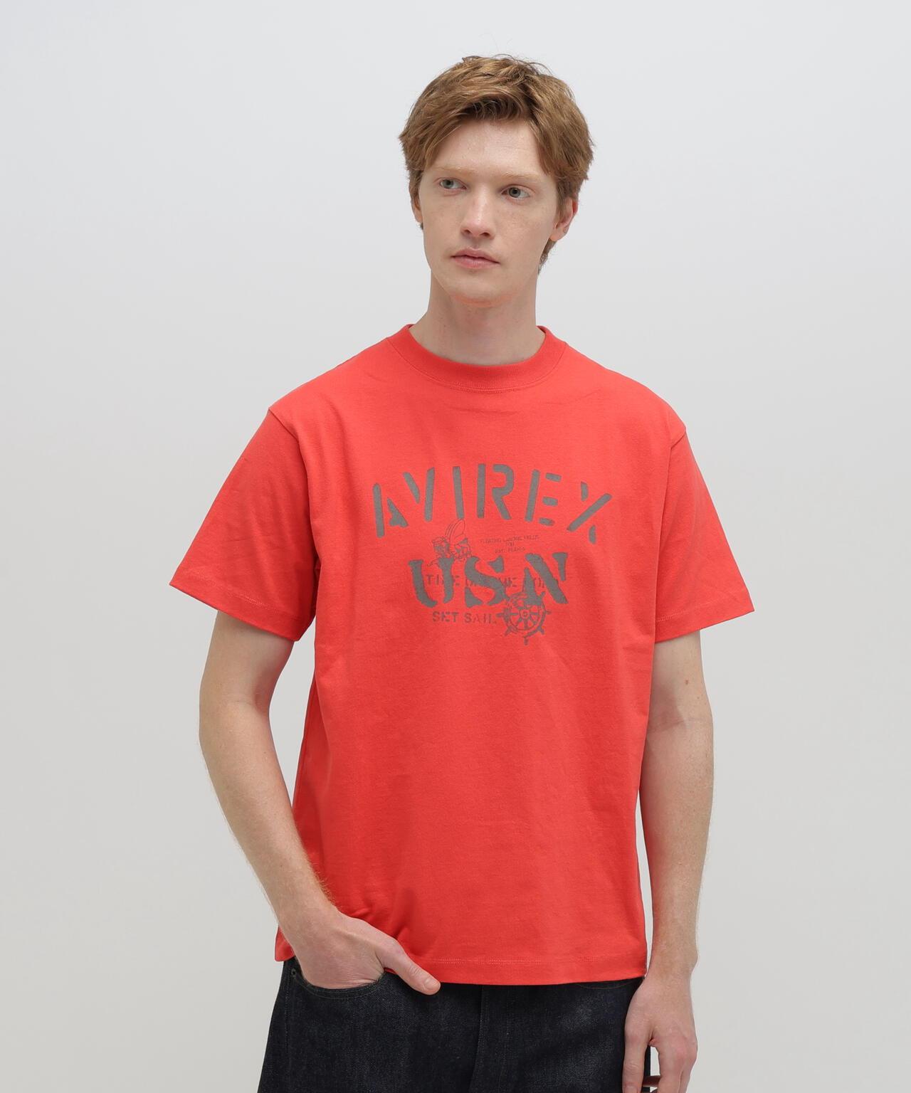 AVIREX USN T-SHIRT T恤