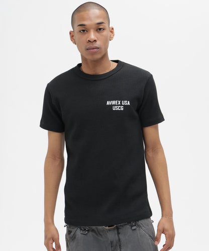 迷你華夫格面料 MINI WAFFLE T-SHIRT “U.S.COAST GUARD” 短袖T恤