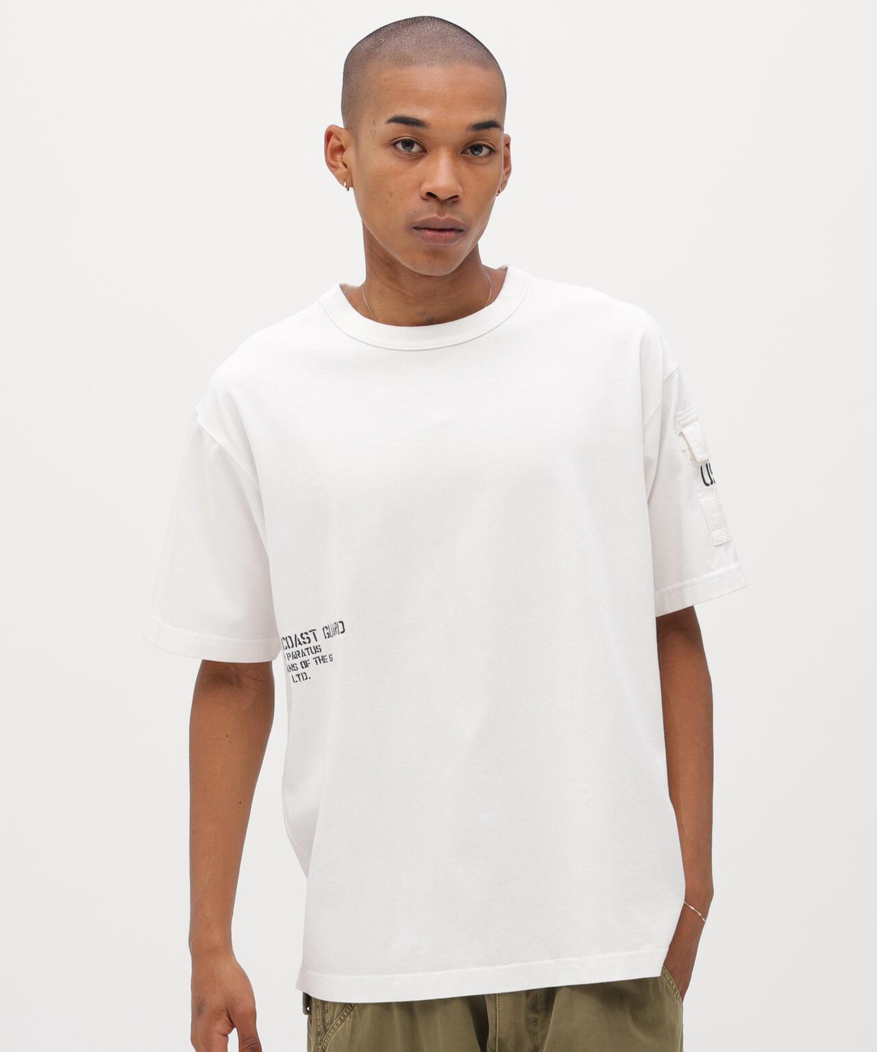 FADED S/S MIL. PKT T-SHIRT 短袖T恤