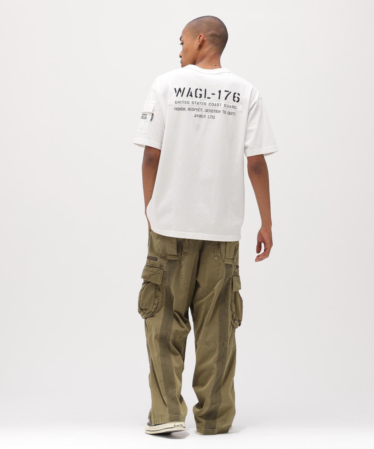 FADED S/S MIL. PKT T-SHIRT 短袖T恤