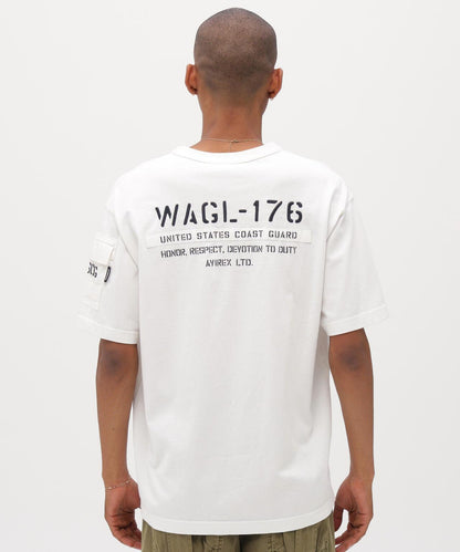 FADED S/S MIL. PKT T-SHIRT 短袖T恤