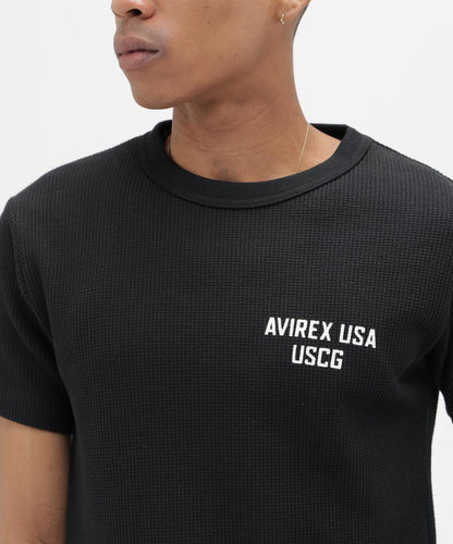 迷你華夫格面料 MINI WAFFLE T-SHIRT “U.S.COAST GUARD” 短袖T恤