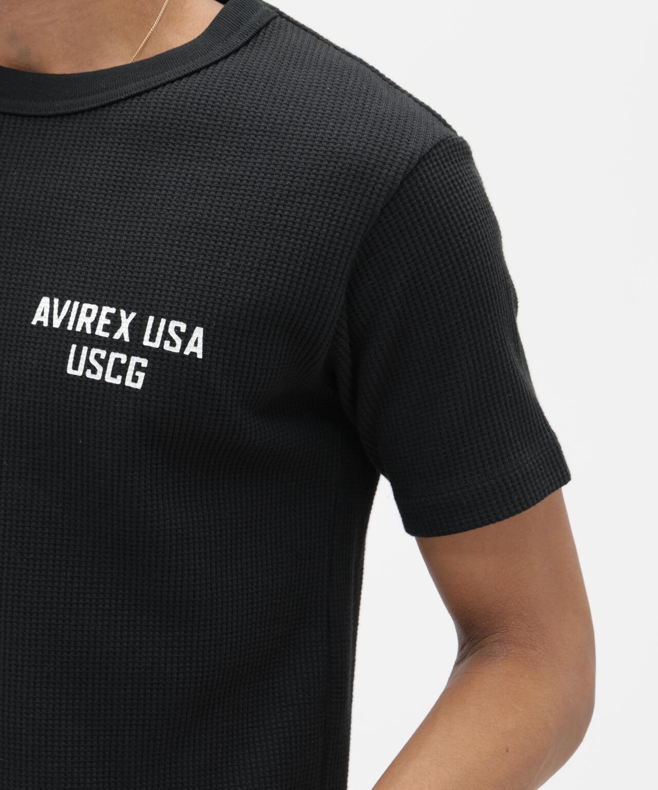 迷你華夫格面料 MINI WAFFLE T-SHIRT “U.S.COAST GUARD” 短袖T恤