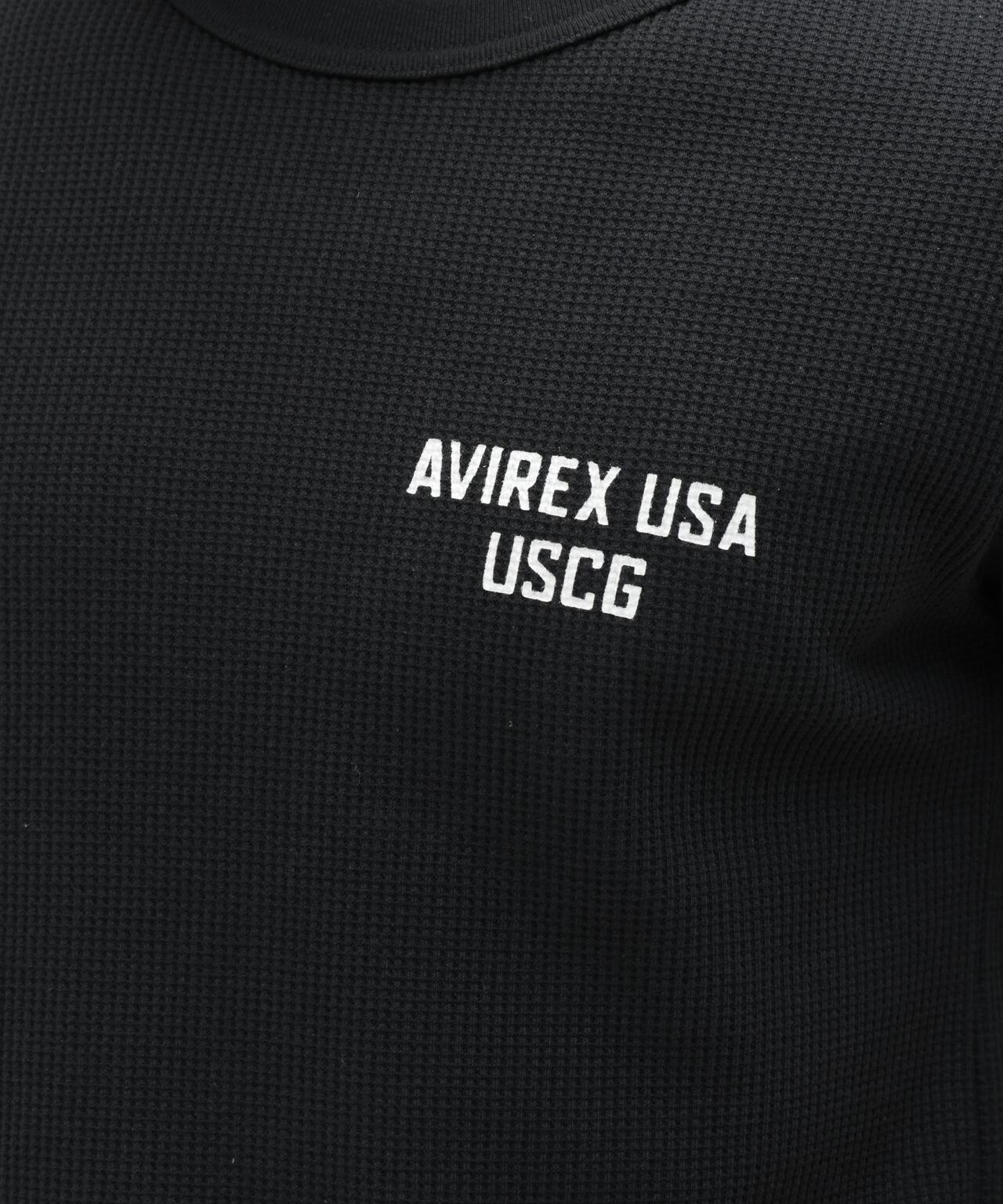 迷你華夫格面料 MINI WAFFLE T-SHIRT “U.S.COAST GUARD” 短袖T恤