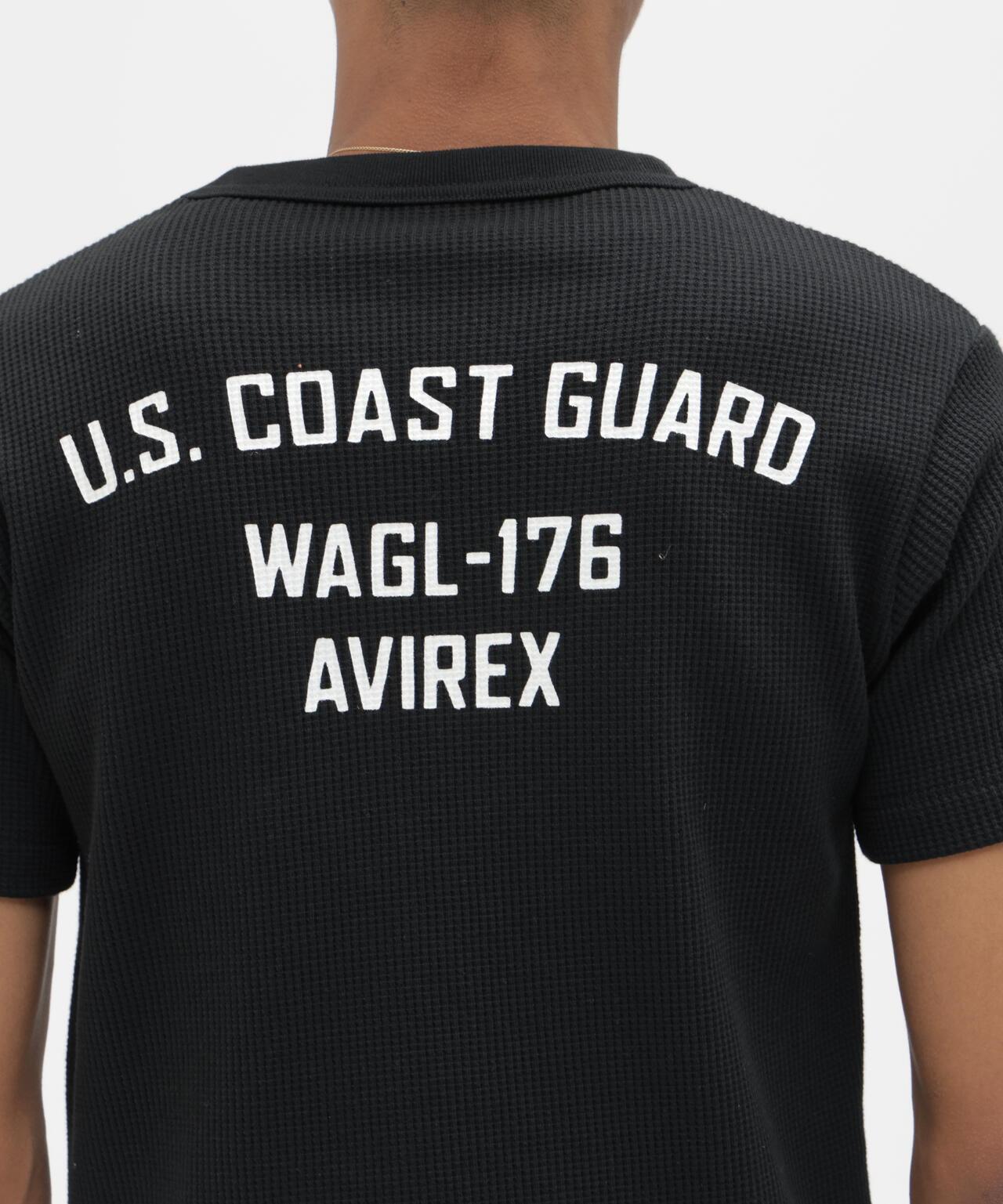 迷你華夫格面料 MINI WAFFLE T-SHIRT “U.S.COAST GUARD” 短袖T恤