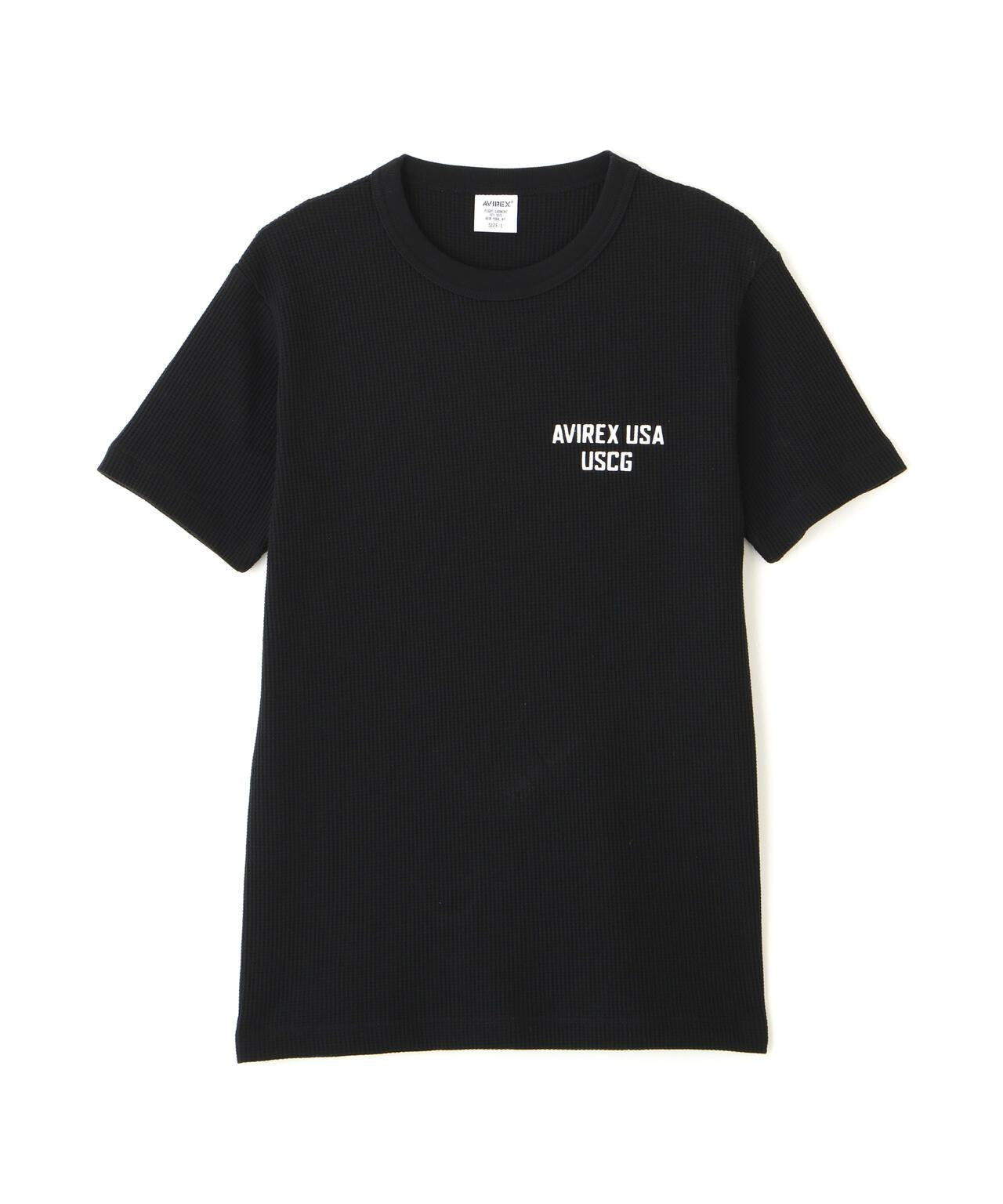 迷你華夫格面料 MINI WAFFLE T-SHIRT “U.S.COAST GUARD” 短袖T恤