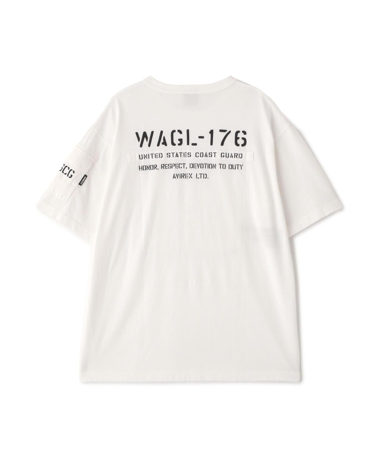 FADED S/S MIL. PKT T-SHIRT 短袖T恤