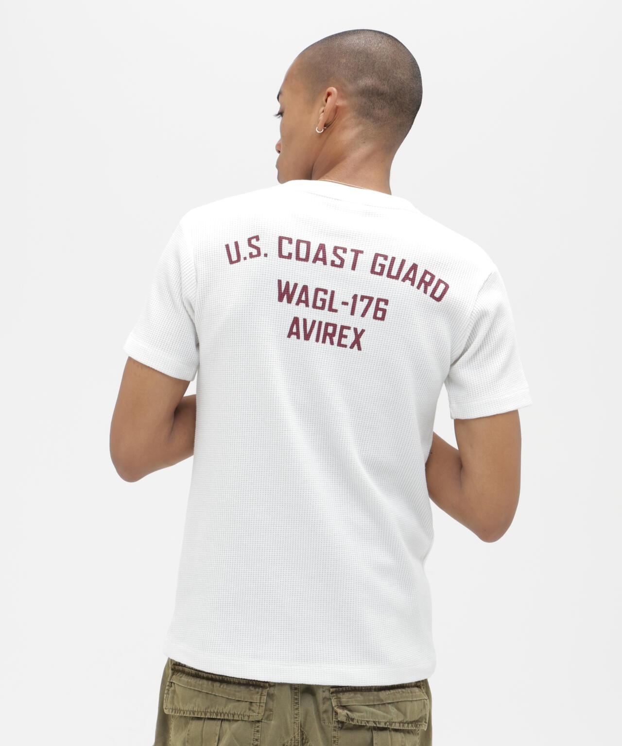 迷你華夫格面料 MINI WAFFLE T-SHIRT “U.S.COAST GUARD” 短袖T恤