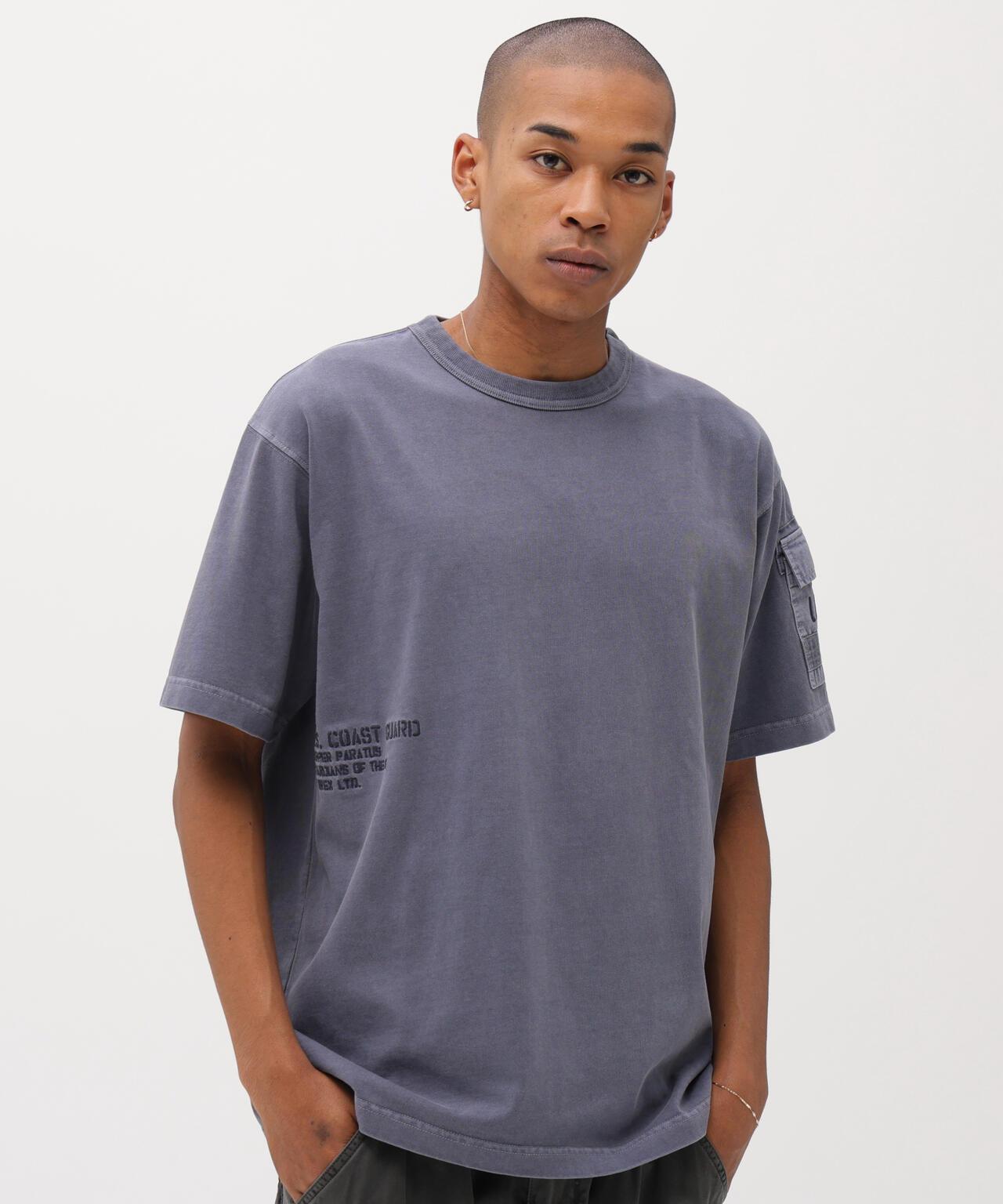 FADED S/S MIL. PKT T-SHIRT 短袖T恤