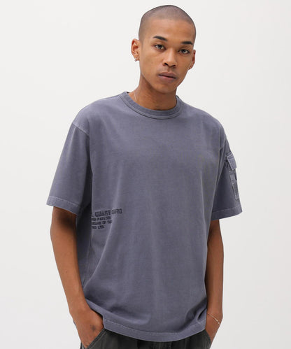 FADED S/S MIL. PKT T-SHIRT 短袖T恤
