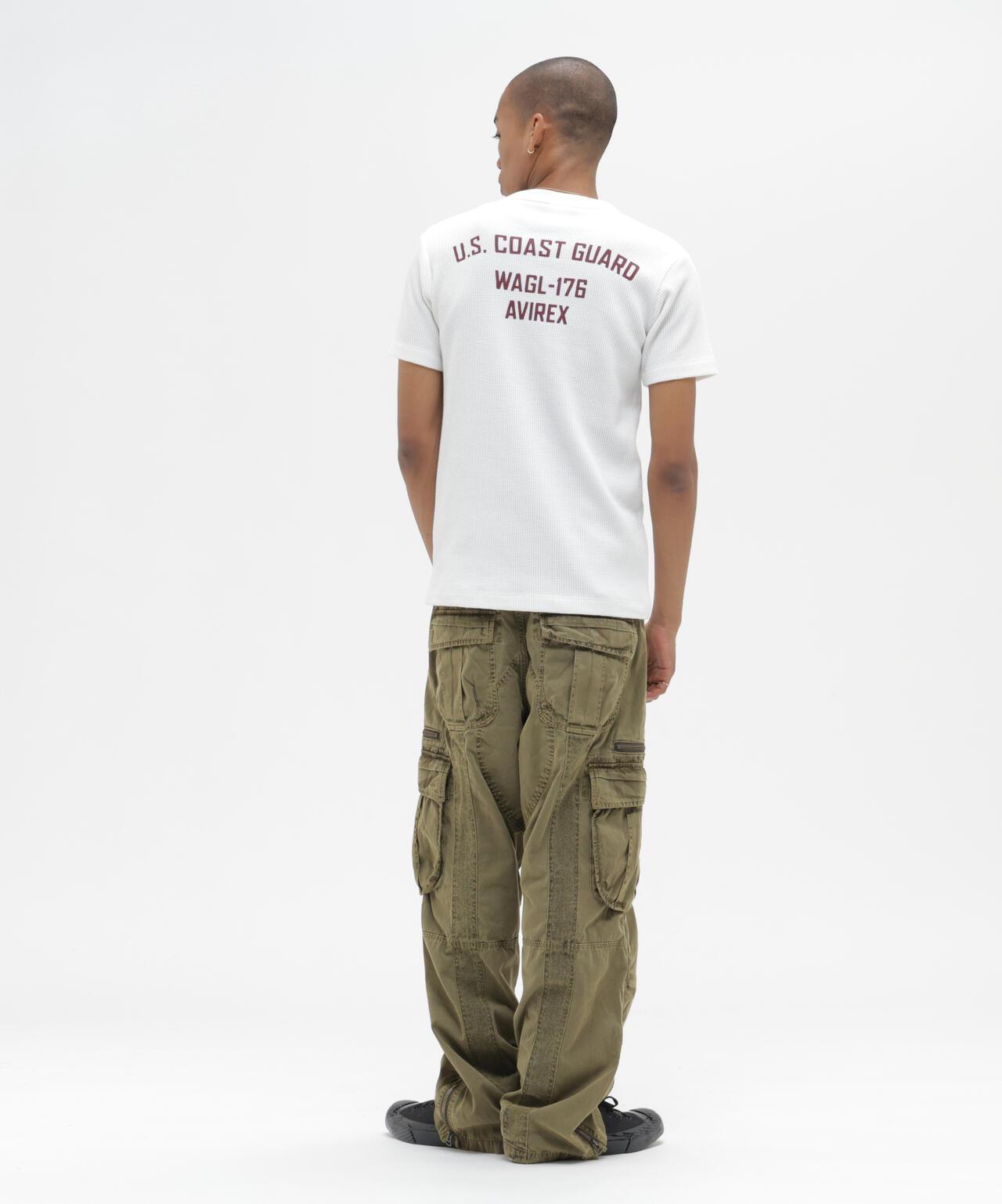 迷你華夫格面料 MINI WAFFLE T-SHIRT “U.S.COAST GUARD” 短袖T恤