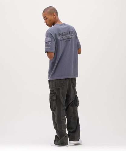 FADED S/S MIL. PKT T-SHIRT 短袖T恤