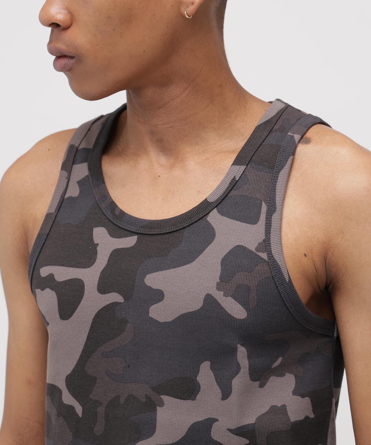 CAMO WIDE TANK TOP 背心