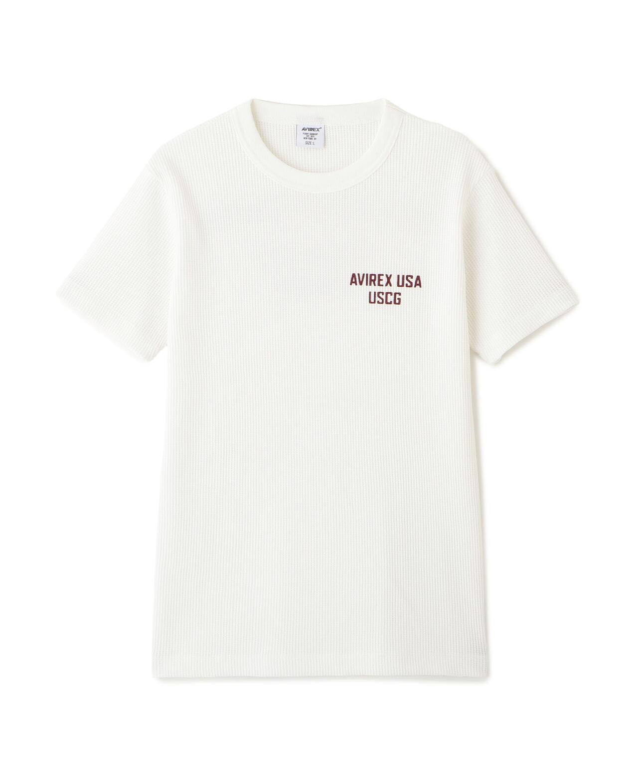 迷你華夫格面料 MINI WAFFLE T-SHIRT “U.S.COAST GUARD” 短袖T恤