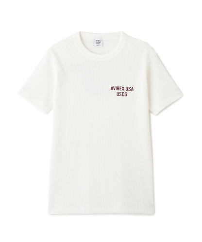迷你華夫格面料 MINI WAFFLE T-SHIRT “U.S.COAST GUARD” 短袖T恤