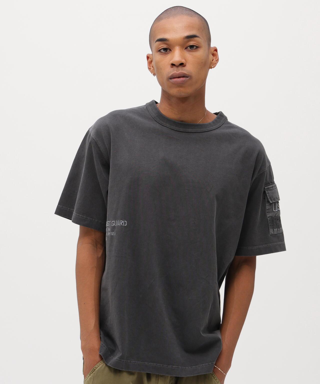FADED S/S MIL. PKT T-SHIRT 短袖T恤